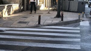 Δευτέρα έβαψαν τη διάβαση… Παρασκευή ξεθώριασε!