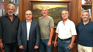 Ρέθυμνο: Συνάντηση Μαρινάκη με το νέο ΔΣ του Συνδέσμου Συνταξιούχων Σωμάτων Ασφαλείας