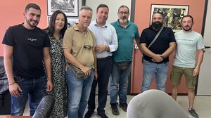 Συνάντηση με τον πρόεδρο της Δημοτικής Κοινότητας Νίκο Οικονομάκη και τα μέλη του νεοσύστατου Πολιτιστικού Συλλόγου Καστελλίου Φουρνής είχε ο Δήμαρχος Αγίου Νικολάου