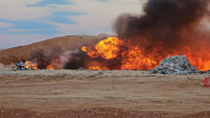 Φωτιά στο χώρο ταφής απορριμμάτων: Καθησυχαστικός για τους καπνούς και τα αιωρούμενα σωματίδια στην ατμόσφαιρα ο Μ. Λέκκας