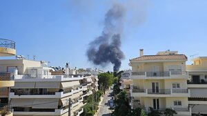 Φωτιά στο μουσικό σχολείο Παλλήνης