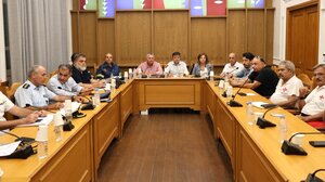 Σύσκεψη για την αντιπλημμυρική θωράκιση της Κρήτης ενόψει του χειμώνα