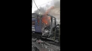 Ουκρανία: 30 τραυματίες από ρωσικό πλήγμα σε σιδηροδρομικό σταθμό στο Σούμι