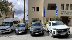  Με νέα οχήματα ενισχύει τις Υπηρεσίες του ο Δήμος Βιάννου