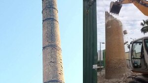 Ηράκλειο: Παρελθόν το παλιό φουγάρο - Φωτογραφίες