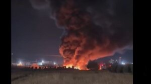 Mεγάλη φωτιά στον Ασπρόπυργο