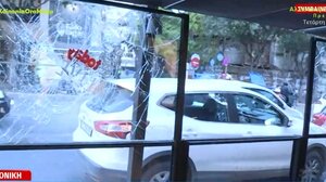 Θεσσαλονίκη: Μαινόμενος έσπασε τα πάντα σε take away στα Λαδάδικα