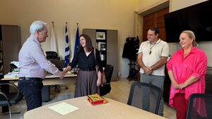 Ορκωμοσία νέας μόνιμης υπαλλήλου στο Δήμο Ηρακλείου