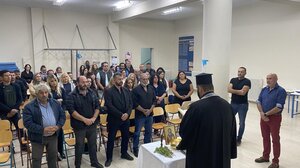 Αγιασμός στο Σχολείο Δεύτερης Ευκαιρίας Αγίων Δέκα