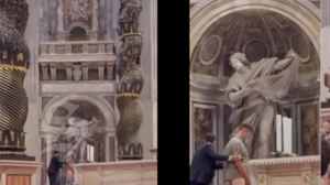 Ούρησε μέσα στη Βασιλική του Αγίου Πέτρου και συνελήφθη