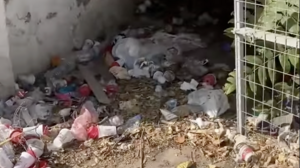 Ένας υγειονομικός κίνδυνος σε κεντρικό δρόμο του Ηρακλείου