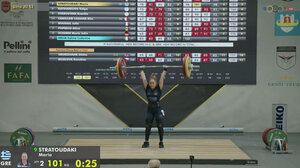 Δύο ασημένια κι ένα χάλκινο με ρεκόρ Ευρώπης Νεανίδων για την Μαρία Στρατουδάκη στο Ευρωπαϊκό Πρωτάθλημα άρσης βαρών