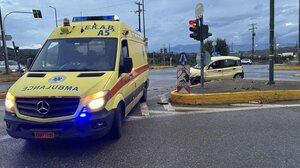 Ηράκλειο: Πρωινό τροχαίο με τραυματισμούς στον κόμβο Σκαλανίου