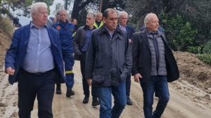 Αυτοψία στην Κέρκυρα μετά τα ακραία καιρικά φαινόμενα