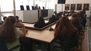 Μαθητές του Μουσικού Σχολείου στον Δήμαρχο Ρεθύμνης