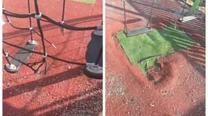 "Σε άσχημη κατάσταση η παιδική χαρά στην Αμμουδάρα, κινδυνεύουν παιδιά"