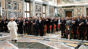 Ο Πάπας έκανε δεκτούς ηθοποιούς και σκηνοθέτες από όλο τον κόσμο