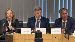 Καρυστιανού - Φαραντούρης στις Βρυξέλλες για άρθρο 86: Να προχωρήσουν οι διώξεις για Τέμπη και ΟΠΕΚΕΠΕ