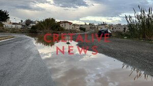 Η λίμνη δημιούργησε πρόβλημα πρόσβασης