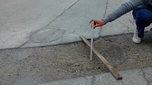 Δημοτικό έργο στην οδό Ανδρέα Νάθενα