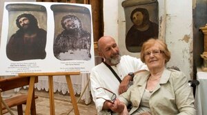 Πέθανε η Ισπανίδα που είχε κάνει την καταστροφική «συντήρηση» στην εικόνα του Χριστού