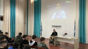 Μια διαφορετική επίσκεψη στο Γυμνάσιο του Αγίου Μύρωνα 