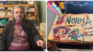 Οι καλλιτέχνες της "Ομάδας Νόημα" έγιναν διασώστες βιβλίων και προβάλλουν την ανταλλακτική κουλτούρα