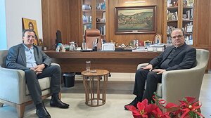 Τον δήμαρχο Ρεθύμνης επισκέφθηκε ο νέος διοικητής του Νοσοκομείου Ρεθύμνου