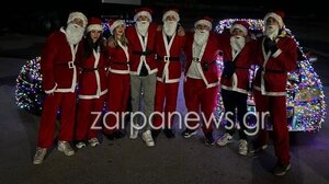 Χριστουγεννιάτικη αυτοκινούμενη DISCO στα Χανιά - Βίντεο