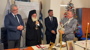 Αγιασμός και κοπή της Πρωτοχρονιάτικης Βασιλόπιτας στο Δήμο Σητείας 