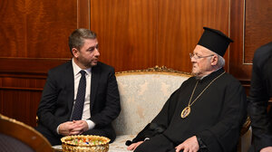 Ανδρουλάκης: Κάθε συνάντηση με τον Οικουμενικό Πατριάρχη είναι μάθημα ανθρωπιάς, ενσυναίσθησης και διορατικότητας