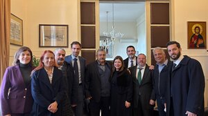 Επίσκεψη της νέας διοίκησης του Δικηγορικού Συλλόγου Χανίων στον Ν. Καλογερή
