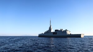 Η φρεγάτα Belharra "Κίμων" πλέει σε ελληνικά ύδατα