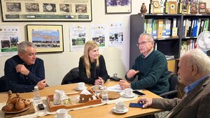 Συνάντηση Σέβης Βολουδάκη με εκπροσώπους της Διοίκησης του ΣΕΔΗΚ