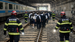 Εικόνες χάους στο Τόκιο λόγω μπλακάουτ σε σιδηροδρομικό δίκτυο - Ταλαιπωρία για 673.000 επιβάτες