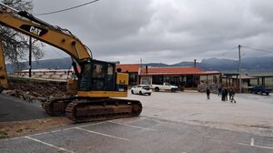 Ξεκίνησαν οι εργασίες στην Πλατεία Ευρώπης στο Ψυχρό