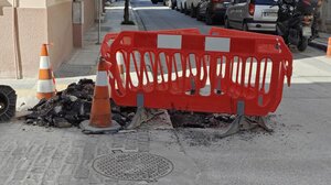 Βόλος: Κυκλοφοριακό χάος από τα έργα οπτικών ινών