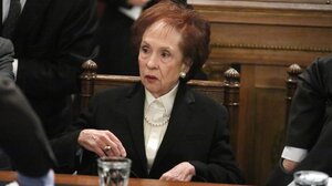 Πέθανε η πρώτη γυναίκα Πρόεδρος της Βουλής, Άννα Μπενάκη – Ψαρούδα