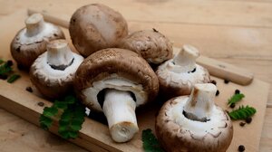 Πρωτεϊνική μανιταρόπιτα χωρίς φύλλο με 16γρ. πρωτεΐνης το κομμάτι