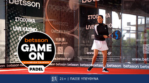Game On: Η Φελίσια Τσαλαπάτη μαθαίνει τα μυστικά του Padel από τον Βασίλη Καραμπέτσο (vid)