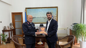 Συνάντηση του Δημάρχου Χανίων με τον νέο Γενικό Περιφερειακό Αστυνομικό Διευθυντή Κρήτης