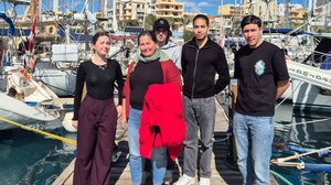 Κλιμάκιο του ΕΛΚΕΘΕ στη Μαρίνα Αγίου Νικολάου