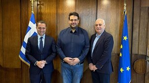 Με τον ΥΠΕΣ ο Μάξιμος Σενετάκης και ο Παύλος Μπαριτάκης 