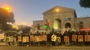 Χανιά: Πορεία διαμαρτυρίας κατά του αμερικανικού αεροπλανοφόρου στη Σούδα 