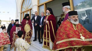 Στον Κρουσώνα για τον εορτασμό του Αγίου Χαραλάμπους ο Περιφερειάρχης Κρήτης