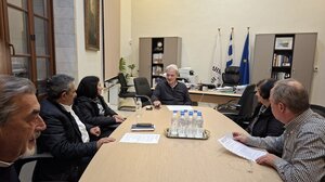 Συνεχίζονται οι συναντήσεις του Δημάρχου Ηρακλείου Αλέξη Καλοκαιρινού με εκπροσώπους Συλλόγων και Φορέων