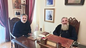 Συνάντηση Αρχιεπισκόπου με τον Καλλιτεχνικό Διευθυντής της Εθνικής Λυρικής Σκηνής 