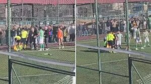 Χαμός σε γήπεδο ποδοσφαίρου στην Τουρκία: Οπαδός πέταξε... πατίνι στο κεφάλι του επόπτη!