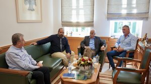 Συνάντηση Αρναουτάκη - Κουκιανάκη για τα αναπτυξιακά έργα στο Δήμο Αποκόρωνα