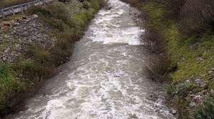 Αποσελέμης: Εντυπωσιακή η πορεία του νερού κατευθείαν στο φράγμα!